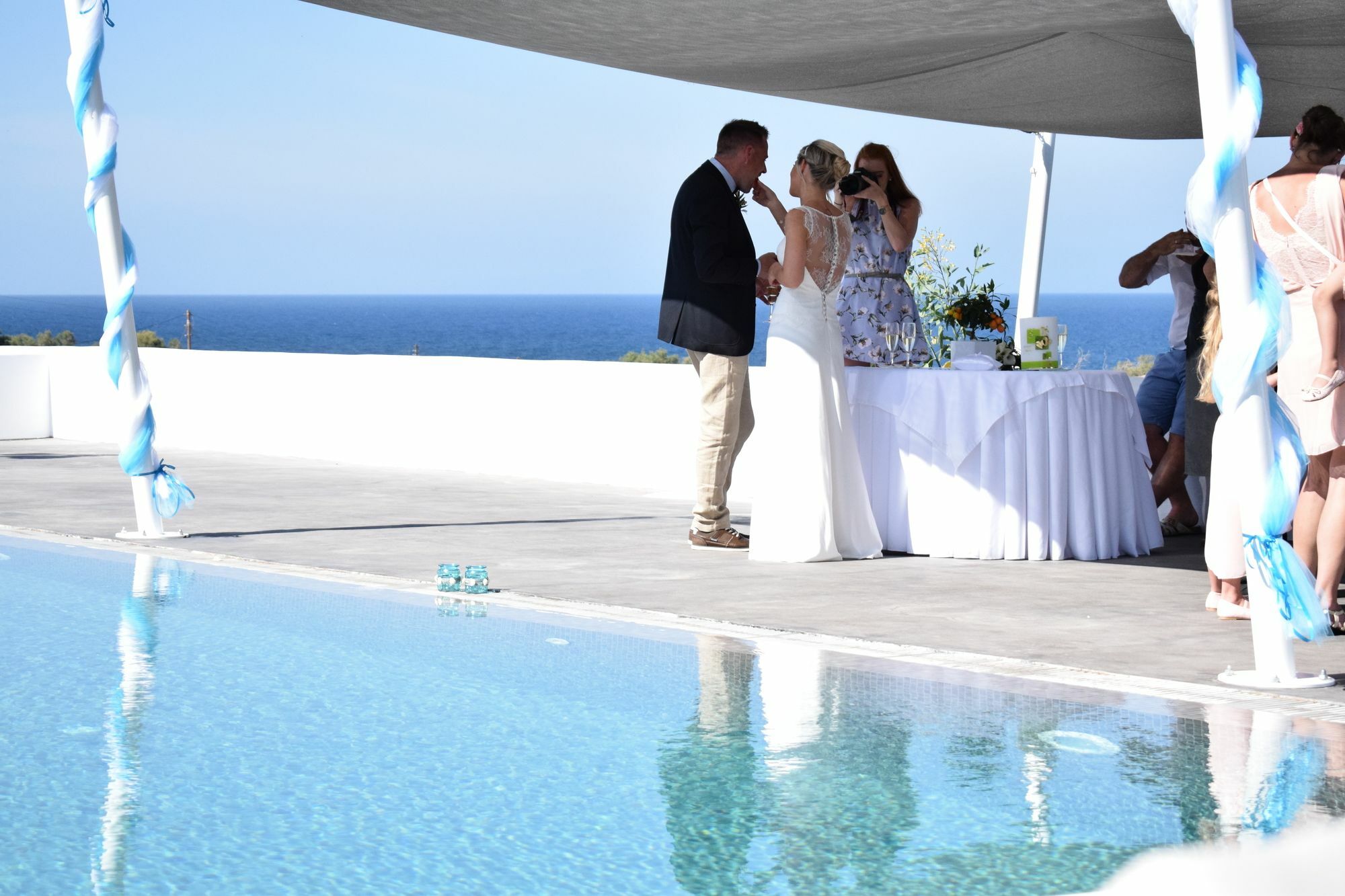 Sea And Sand Villas Monólithos Exterior foto